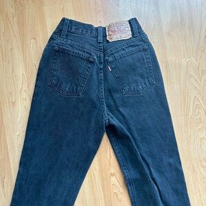 RARE Vintage Black Levi’s 501s
